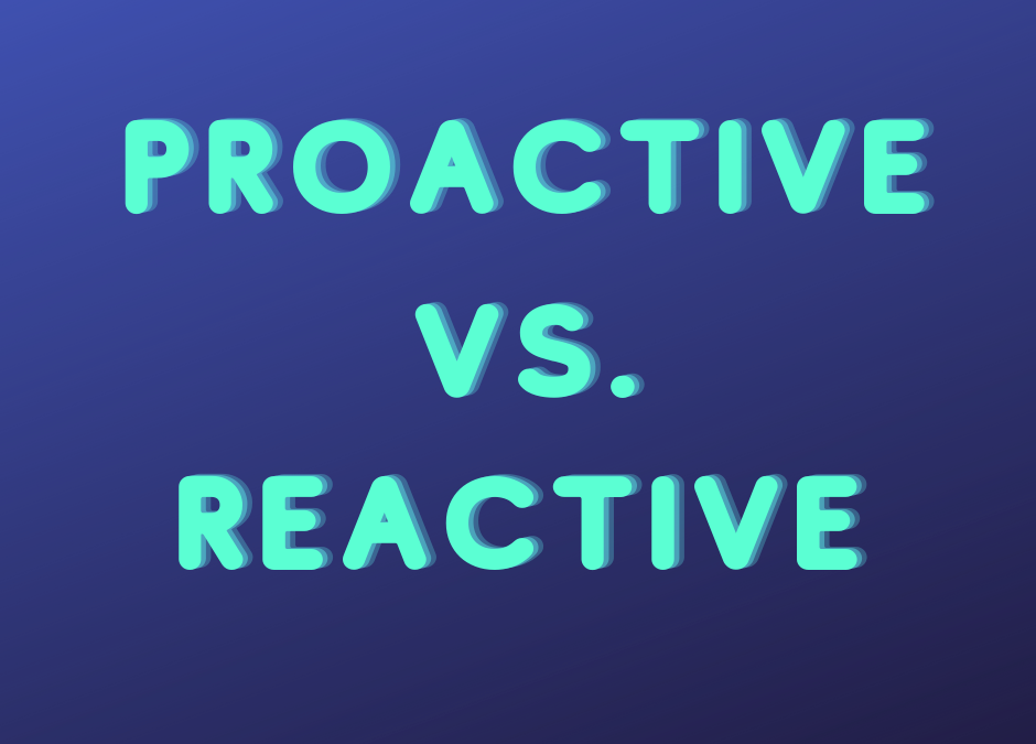 HVAC: Proactive Vs. Reactive